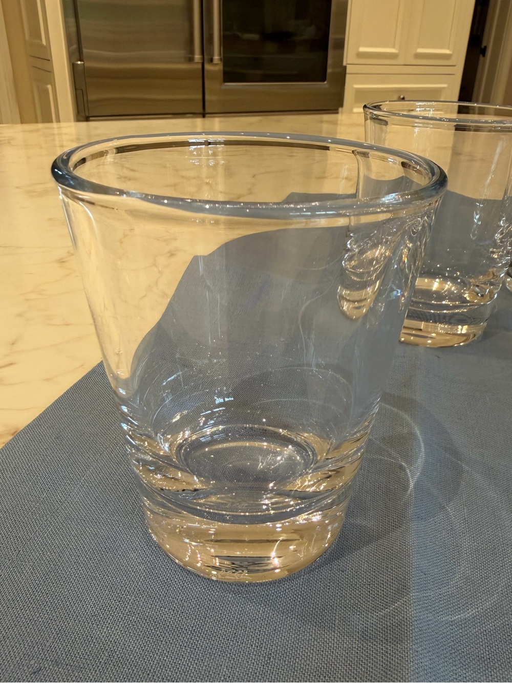 New William Yeoward Crystal Country Maggie Double Old Fashioned Glasses Set 10
